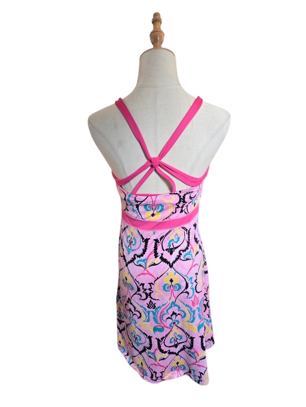 SOYBU PInk Patterned Athletic Mini Dress - Picture 4 of 7